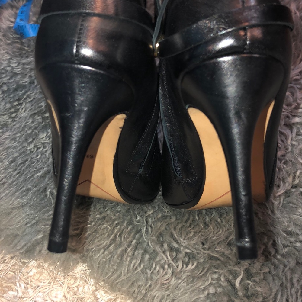 Halogen booties black leather - Picture 6 of 8